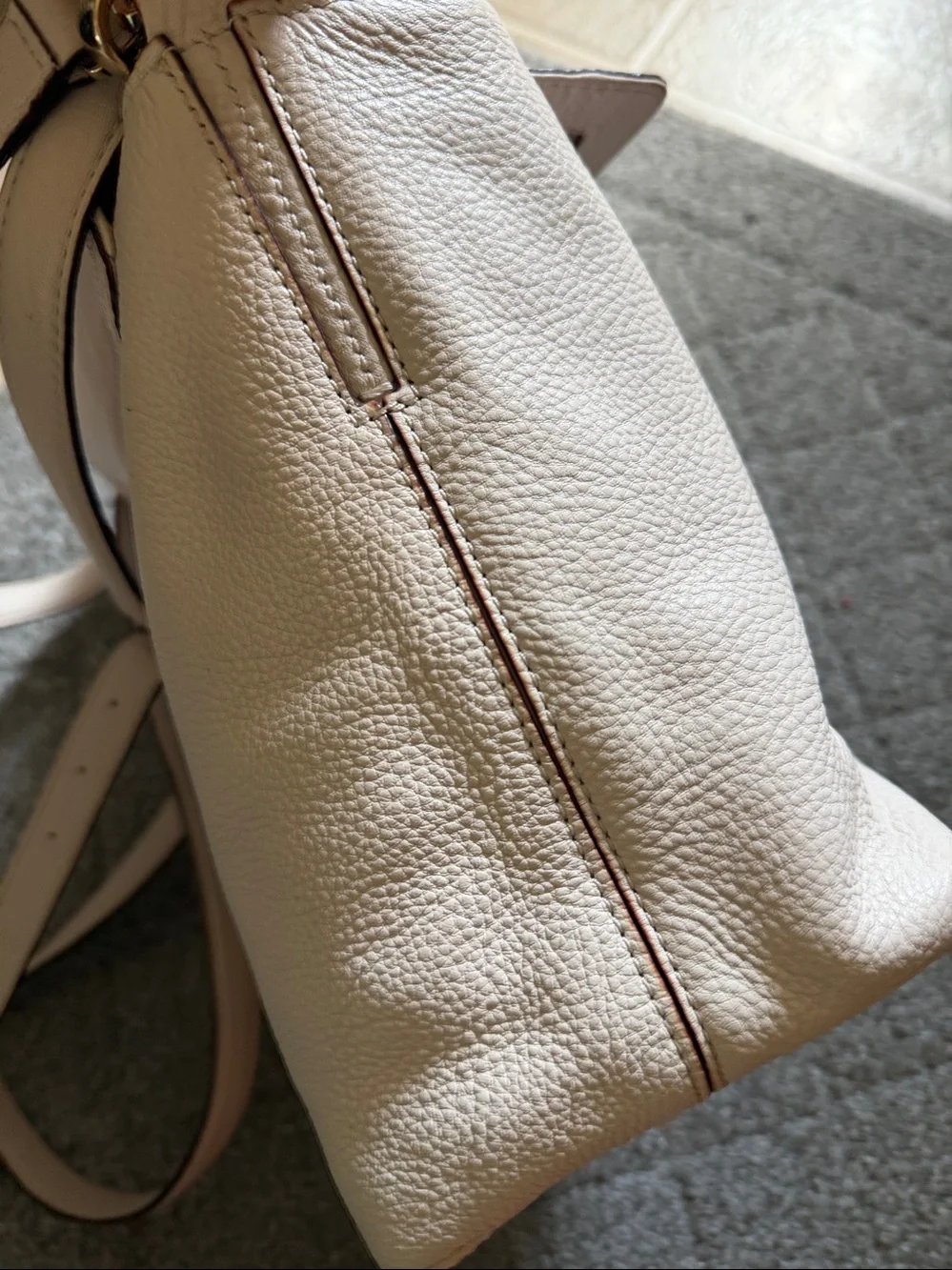 Kate Spade Soft Pink Leather Shoulder/Crossbody Bag
